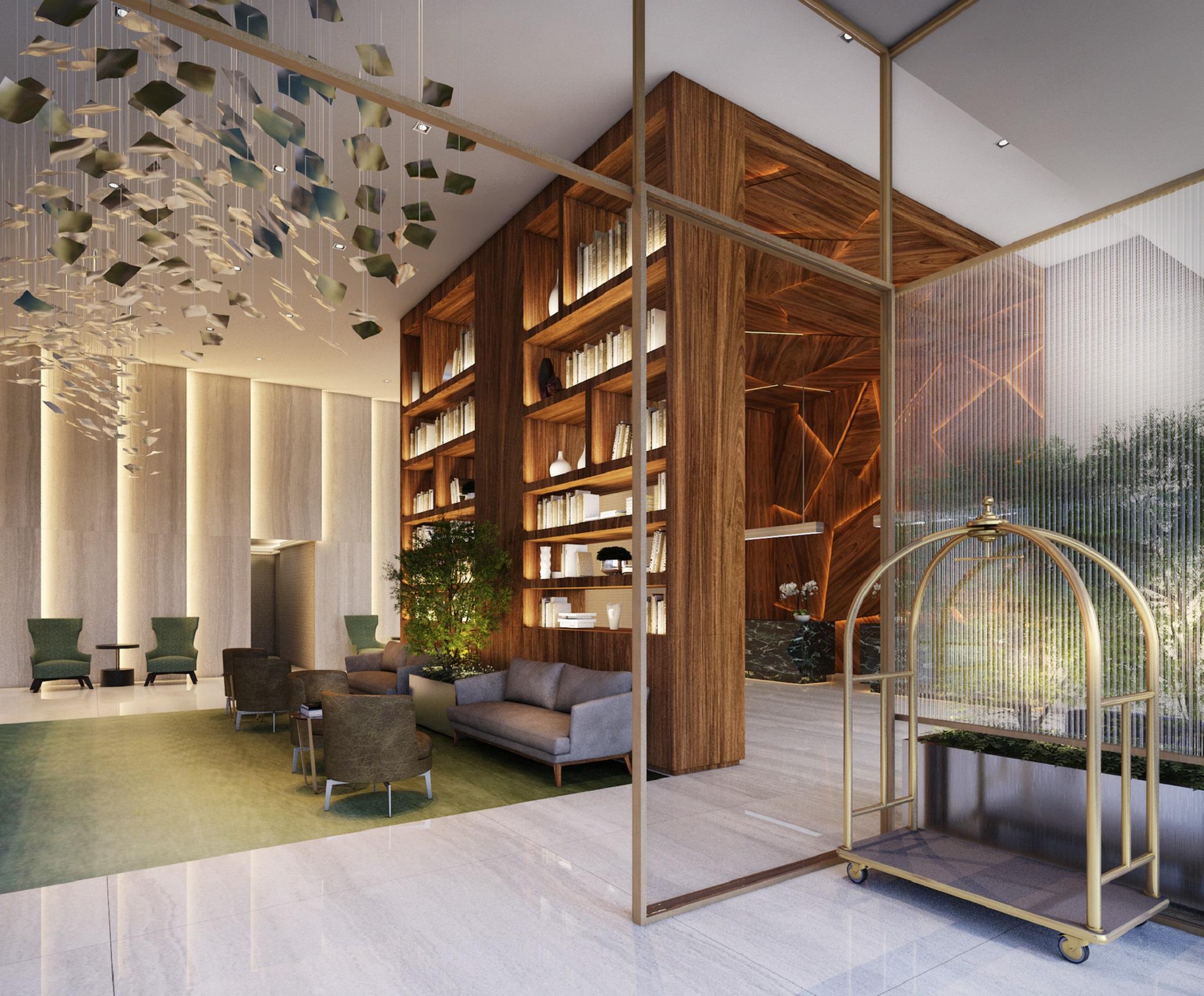 Sheraton Santos Hotel מראה חיצוני תמונה The lobby of the hotel