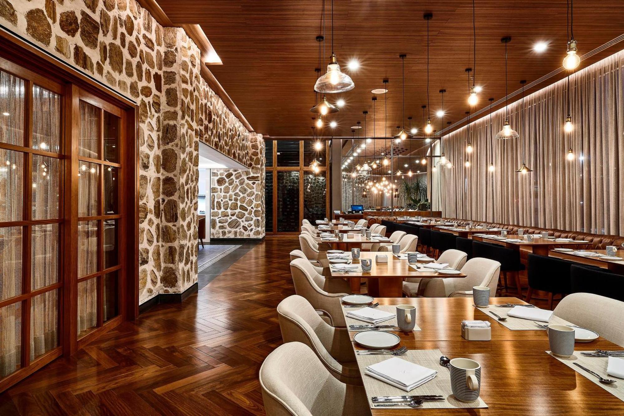 Sheraton Santos Hotel מראה חיצוני תמונה The interior of the restaurant