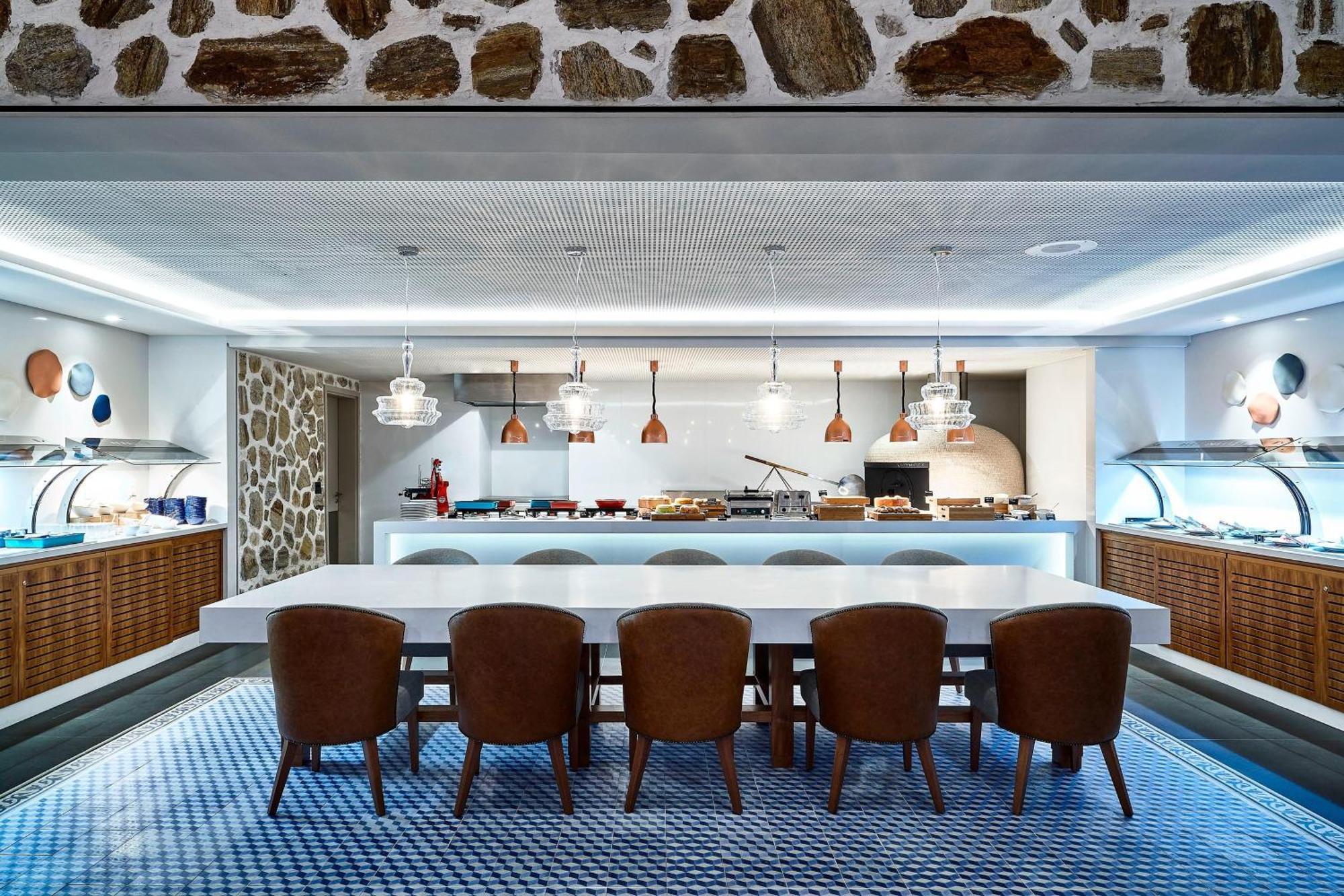 Sheraton Santos Hotel מראה חיצוני תמונה The open kitchen of the restaurant