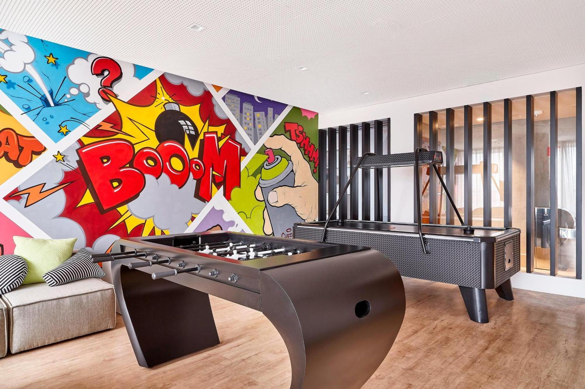 Sheraton Santos Hotel מראה חיצוני תמונה The games room