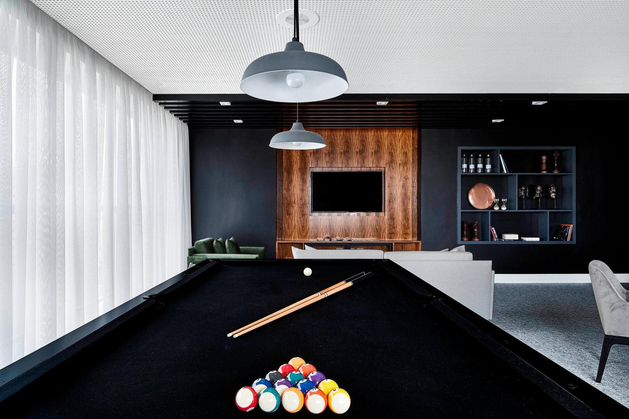 Sheraton Santos Hotel מראה חיצוני תמונה The pool table at the home of the 2016 winner