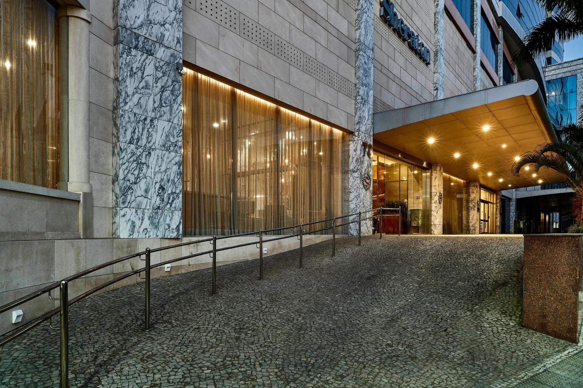 Sheraton Santos Hotel מראה חיצוני תמונה Entrance